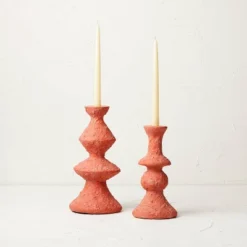 Tall Clay Taper Candle Holder Red - Opalhouse™ Designed With Jungalow™ 5 Tall Clay Taper Candle Holder Red - Opalhouse™ Designed With Jungalow™ -Opalhouse GUEST 030eda6c 85df 45b9 bbc4 07bae42656d4