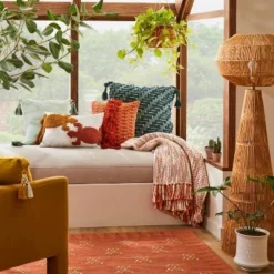 Space Dyed Woven Throw Blanket With Tassels - Opalhouse™ Designed With Jungalow™