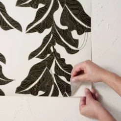 Botanical Leaf Peel And Stick Wallpaper Black/White - Opalhouse™ Designed With Jungalow™ 6 Botanical Leaf Peel And Stick Wallpaper Black/White - Opalhouse™ Designed With Jungalow™ -Opalhouse GUEST 3095b8ff 6f52 48aa 8a4a 02a4870ccbf4