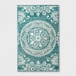 Vintage Medallion Outdoor Rug Turquoise - Opalhouse 7 Vintage Medallion Outdoor Rug Turquoise - Opalhouse -Opalhouse GUEST 456e7275 6a86 42a9 b016 7ab8c8d1e8e0
